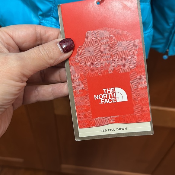 Women’s destiny down jacket ; turquoise - Picture 2 of 4